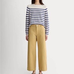 Everlane Utility Wide Leg pant size 10 Khaki